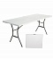 Plastic folding table collapsible 180L