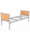 Single metal bed 